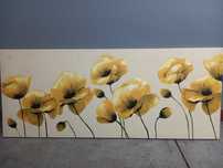Tela decorativa flores