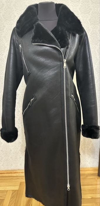 Дублянка косуха з еко норки. Розмір 44-46. В двох кольорах.