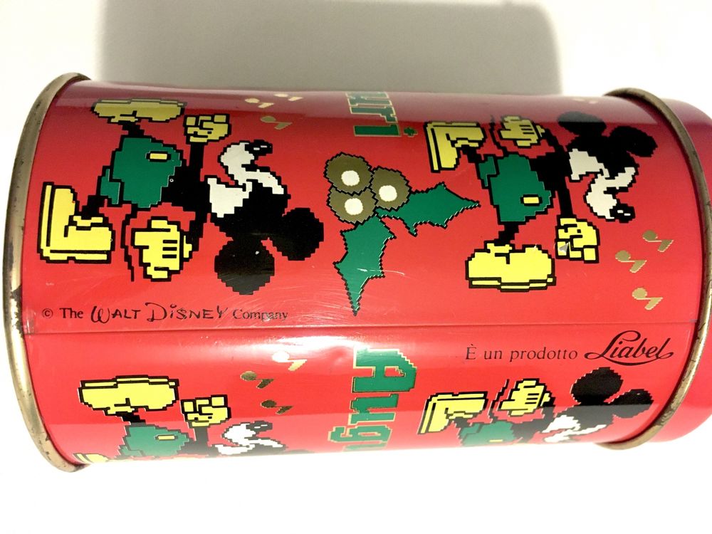 Puszka PRL Mickey Mouse