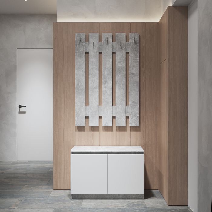 Комод для взуття, вішалка для одягу, передпокій