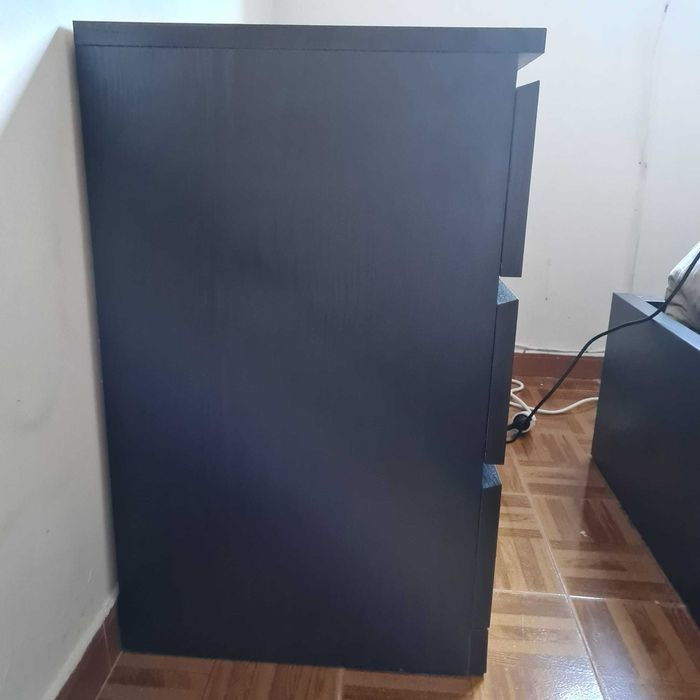 Cómoda MALM c/ 3 gavetas, pret-cast - IKEA