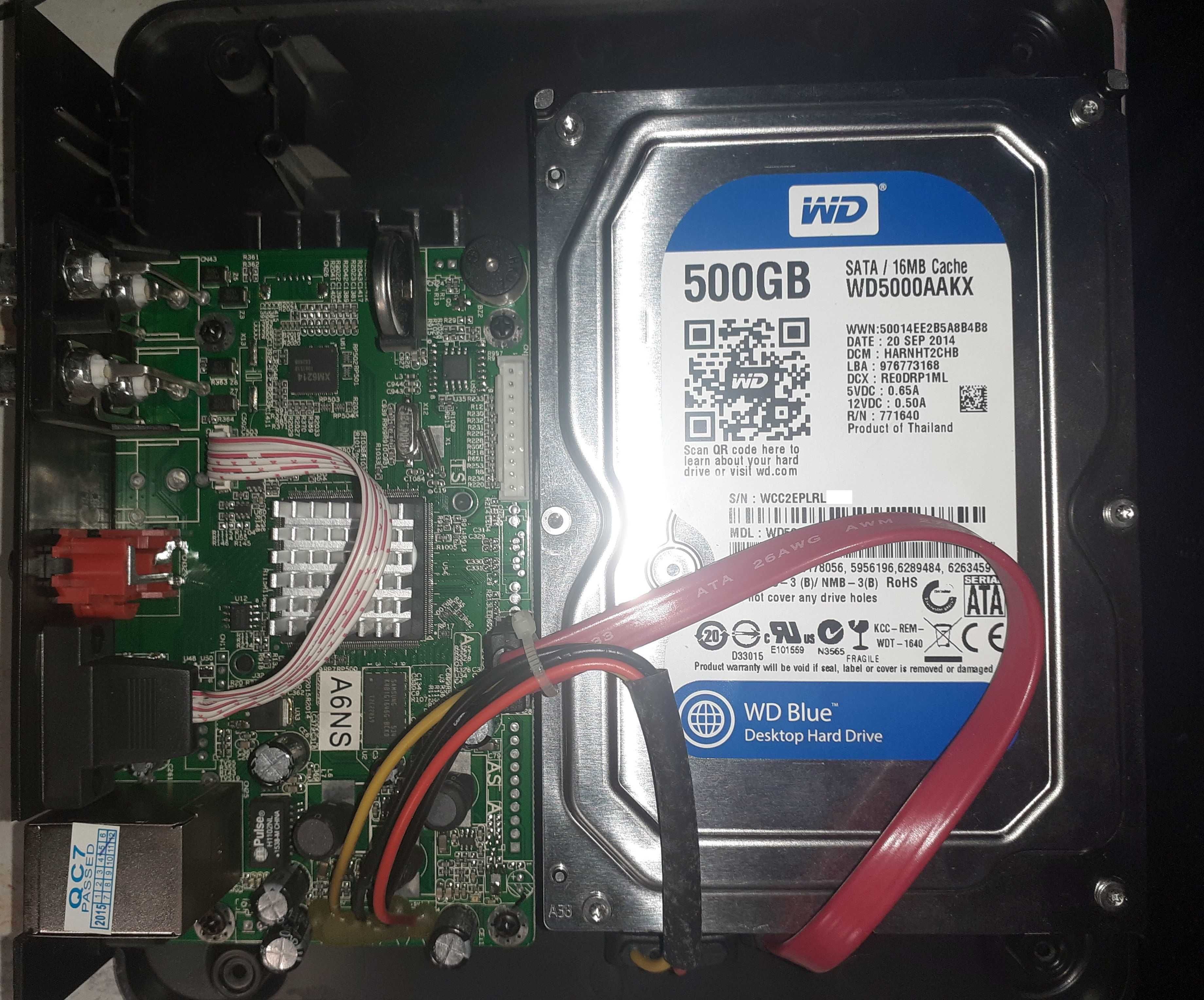 Гібридний AHD відеореєстратор A1004NS 4канала XMEYE + камери