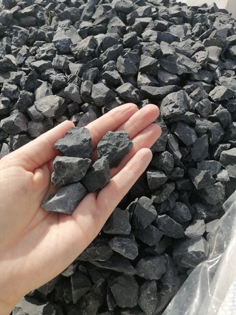 Grys czarny grafitowy bazalt kamień naturalny DARMOWA dostawa + głaz