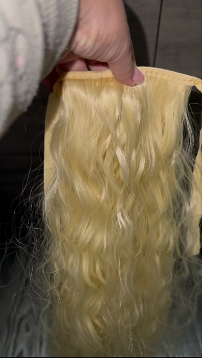 Волосся волосы шиньон хвіст накладне волосся