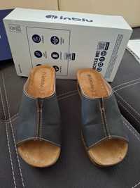 Buty damskie klapki inblu 37