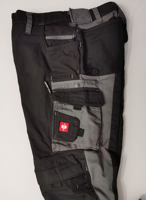 Spodnie robocze Engelbert Strauss es motion. Grafitowe, rozm 52