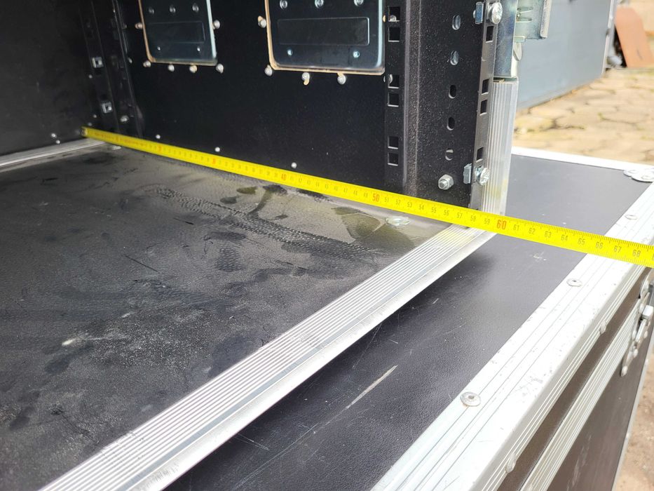 RACK 6U 2x szyna (52cm / 57 do klapy) // FAKTURA 23%