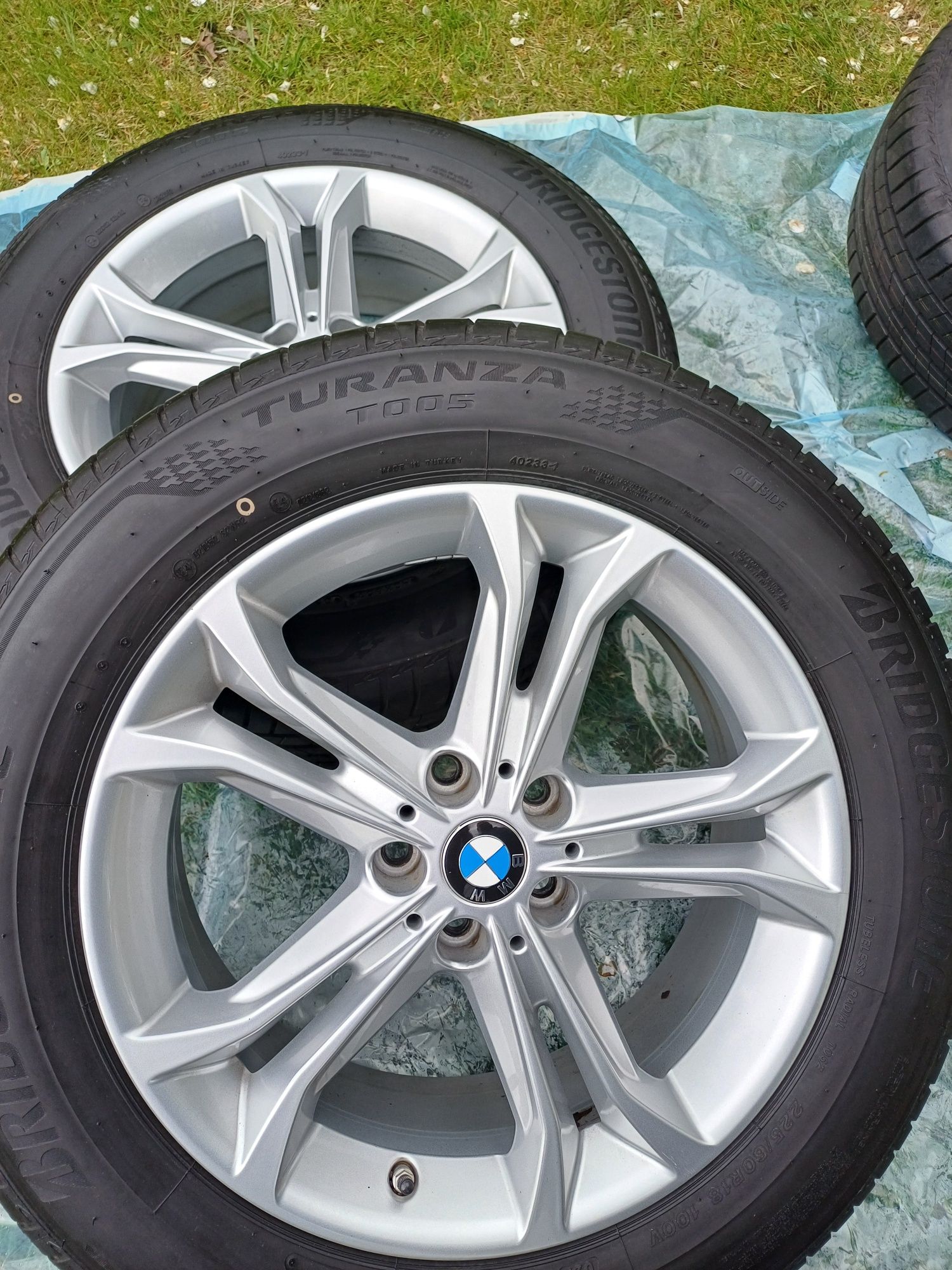 Felgi bmw z oponami Nowe 5x112