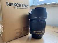 Obiektyw Nikon F Af-s 35mm f/1.8G ED
