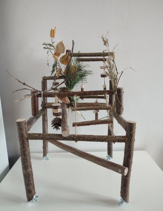 Стенд для папуг, ігрова зона, клітки, стенди, ігровий майданчик