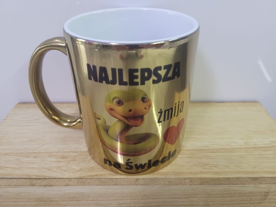 Kubek śmieszny napis