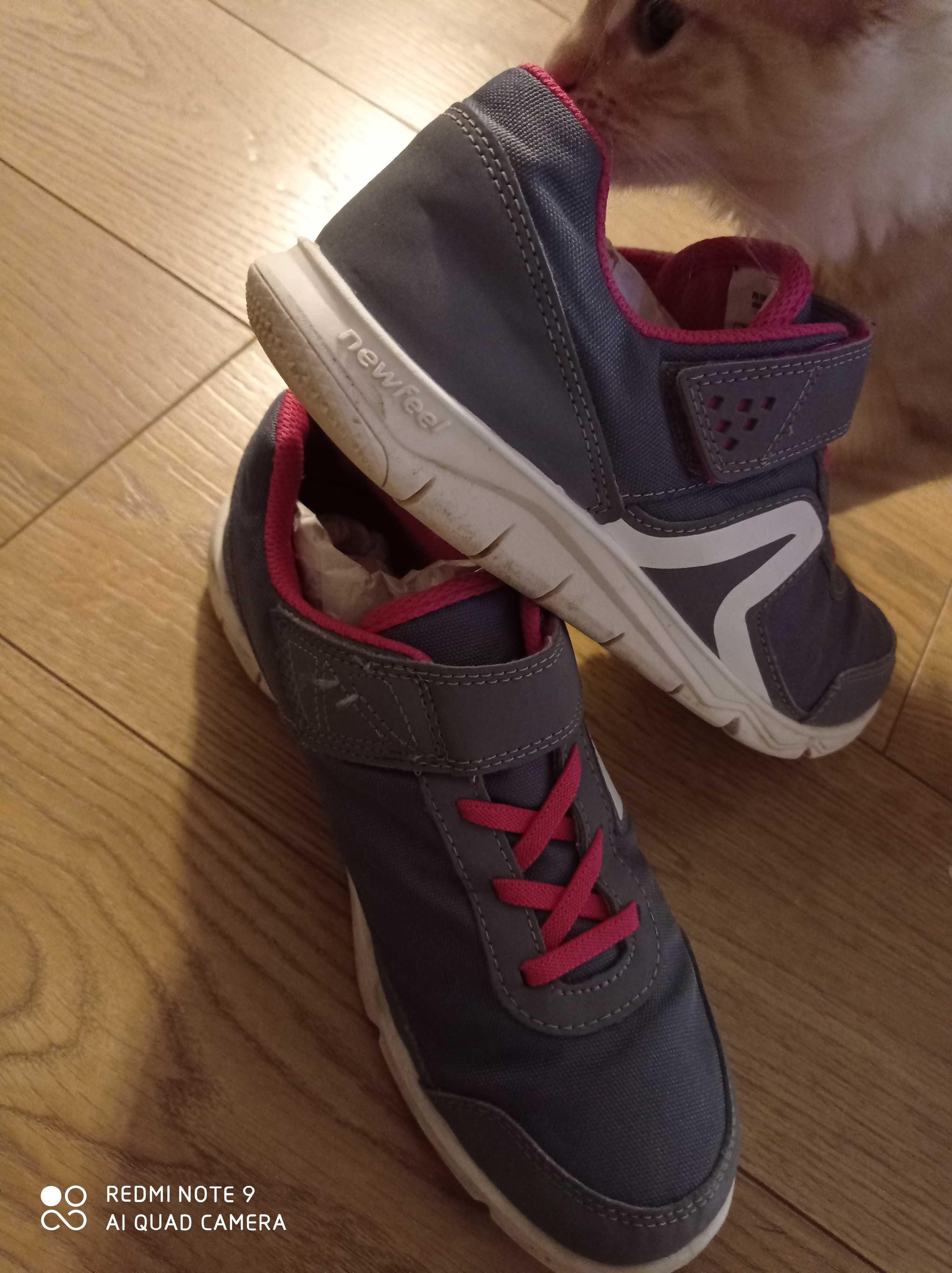 Buty 36 sportowe decathlon dziewczynki super adidasy