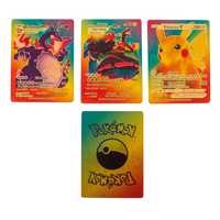 Tęczowe Karty Pokemon Kolekcjonerskie Zestaw 55 sztuk Talia