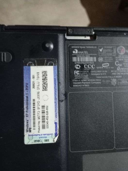 Ретро ноутбук Hp на запчасти б.у