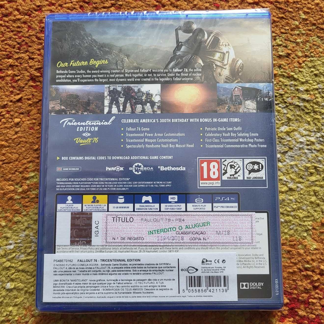 Fallout 76 Tricentennial Edition PS4 Playstation 4 PL - NOWA