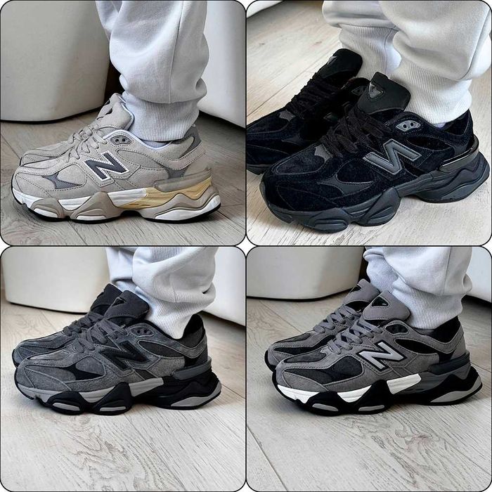 New Balance 9060 з хутром (36-40) жіночі Нью Беланс зимові
