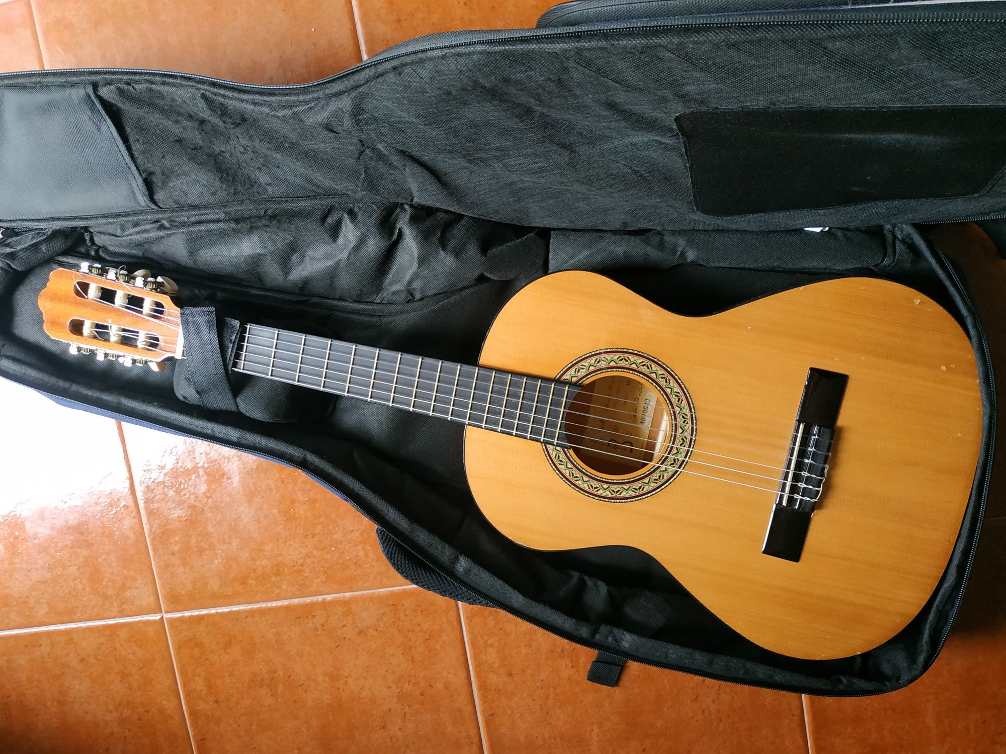 Guitarra António Carvalho, 1/2 + saco de transporte