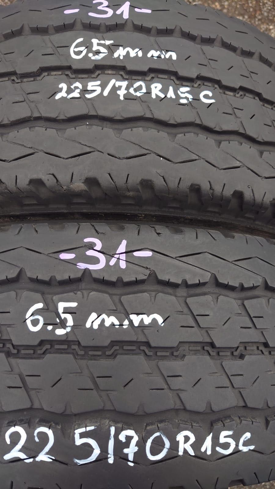 Opony letnie 225/70R15C BRIDGESTONE DURAVIS -2 szt