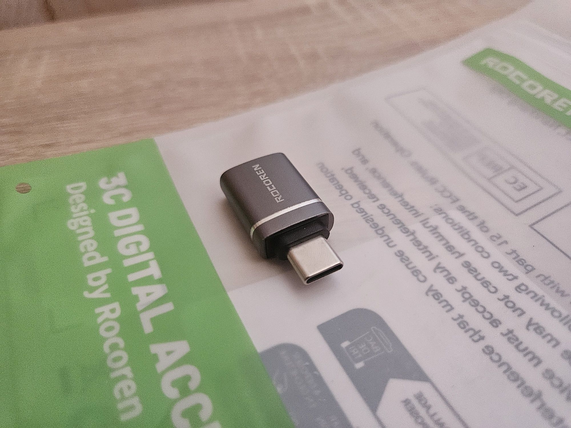Adapter OTG Rocoren USB-C na USB-A !