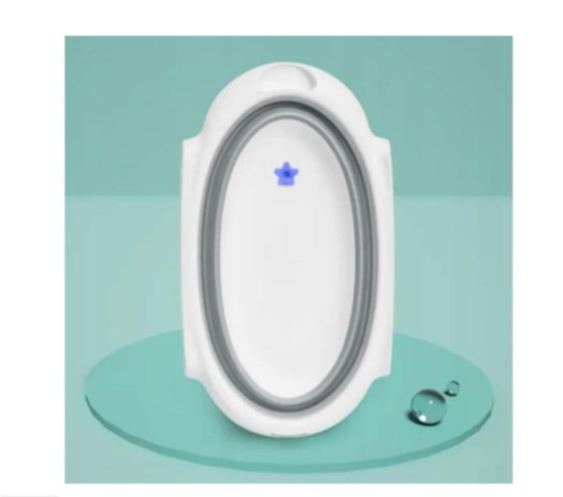 Wanienka składana ze stojakiem na kółkach