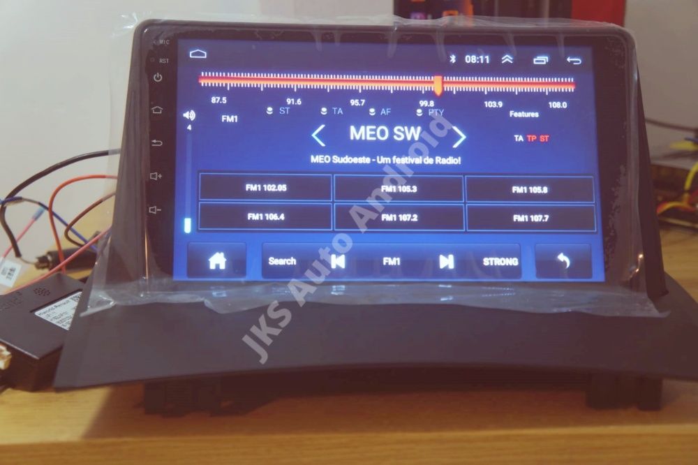 AutoRadio Para Megane 2 -Android 13 Carplay Android Auto/Montagem