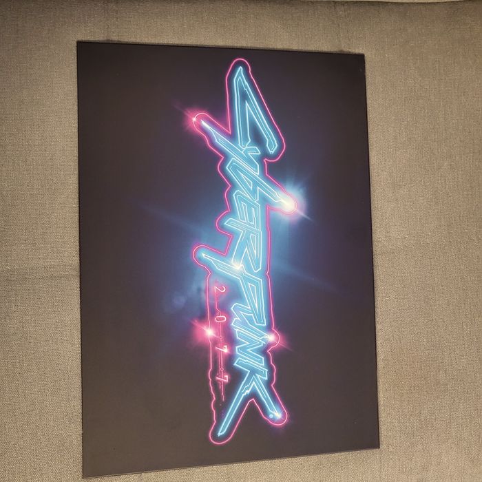 plalat metalowy Displate Cyberpunk