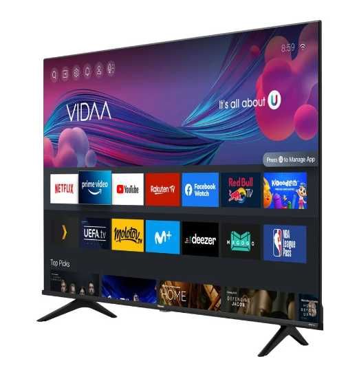 TV Hisense 50"(127 cm)  50A6 LED UHD 4K Smart TV(2022)