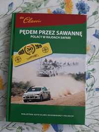 Książka Pędem przez Sawannę Polacy w rajdach Safari