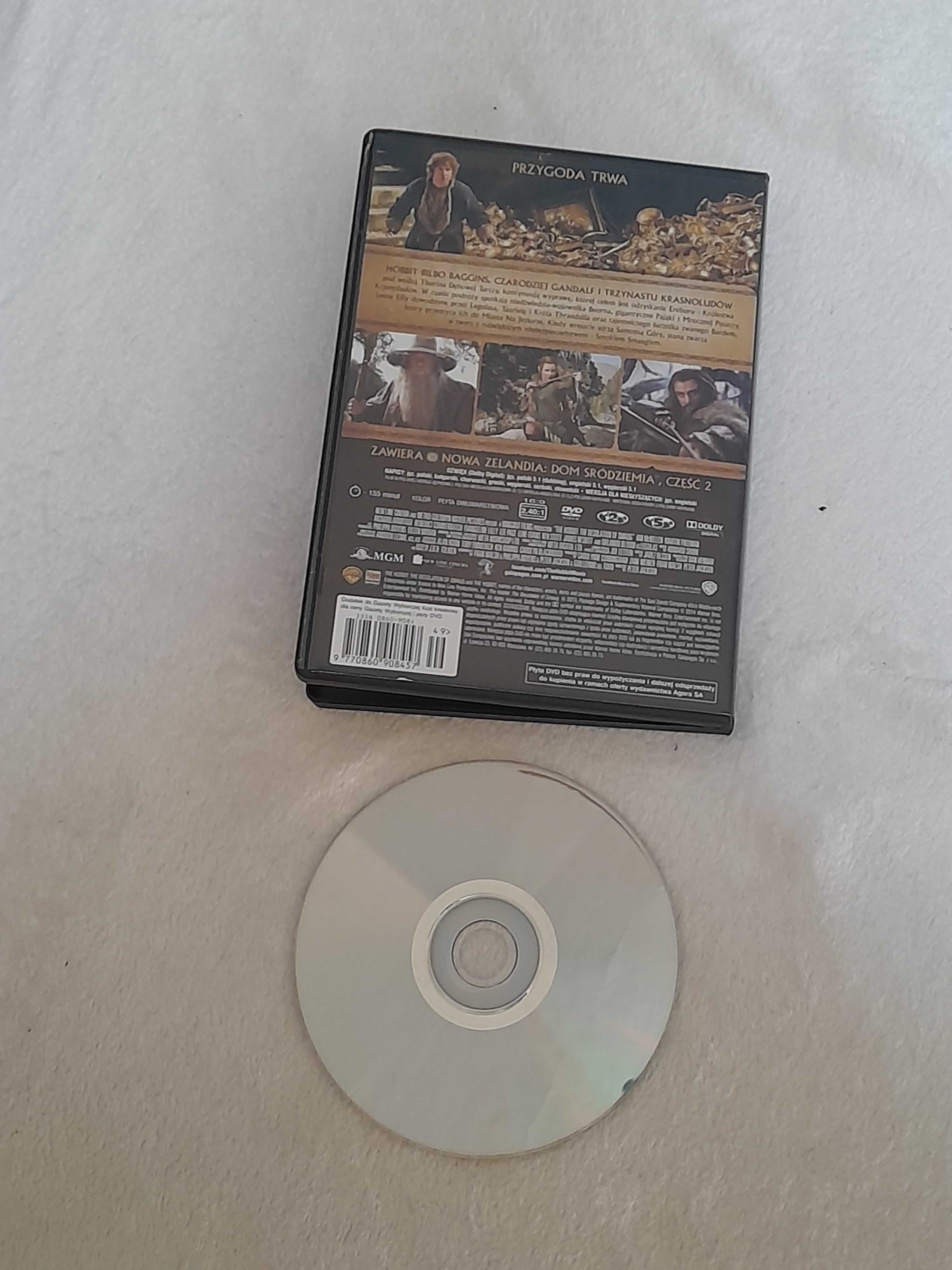 Hobbit: Pustkowie Smauga DVD film