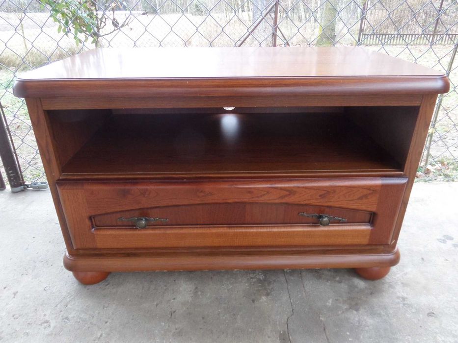 Piękna szafka RTV brw BAWARIA kolor orzech stan bdb DOWÓZ WYSYŁKA