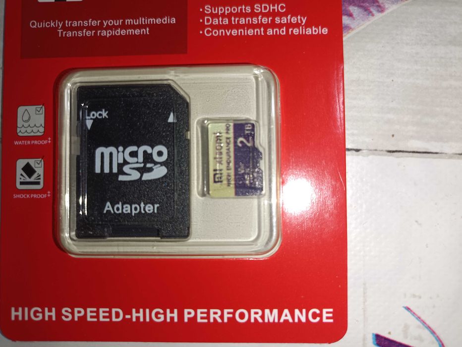 Карта памяти,высокоскоростная Xiaomi Mikro TF SD 2 ТВ