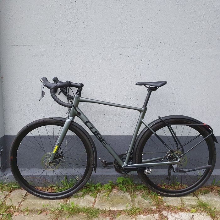 Gravel, GRX, Cube nuroad pro. Rozmiar L, turystyk, bagażnik