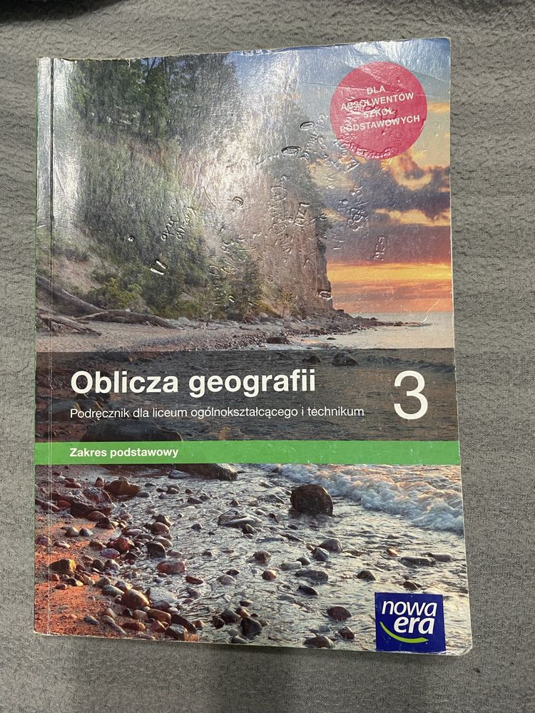 Podręcznik do geografii 3 liceum/technikum