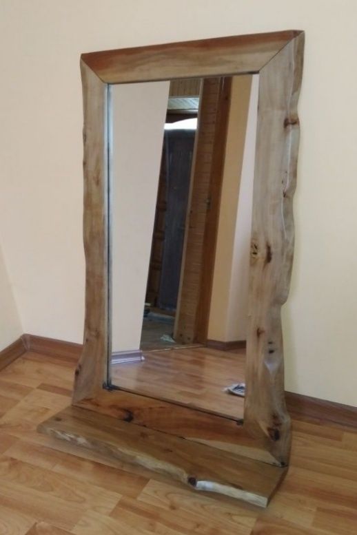 Дзеркало дерев'яне.Ручна робота.
