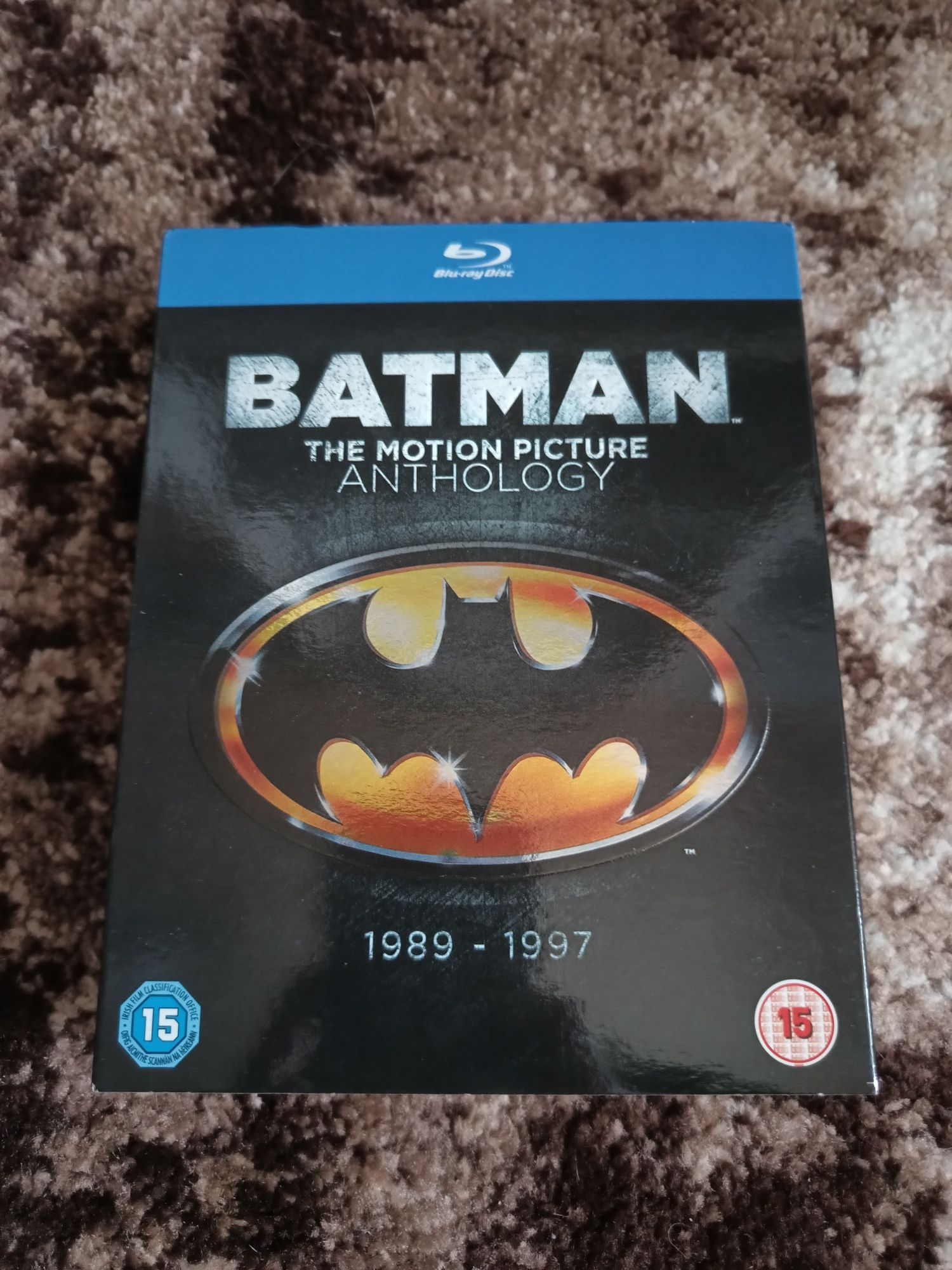 Batman BD anthology 1989-1997 blu ray video бетмен бд англійською