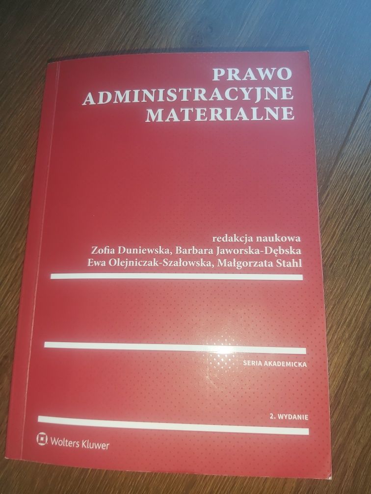 Prawo Administracyjne materialne z.Duniewska,B. Jaworska- Dębska,E.Ole