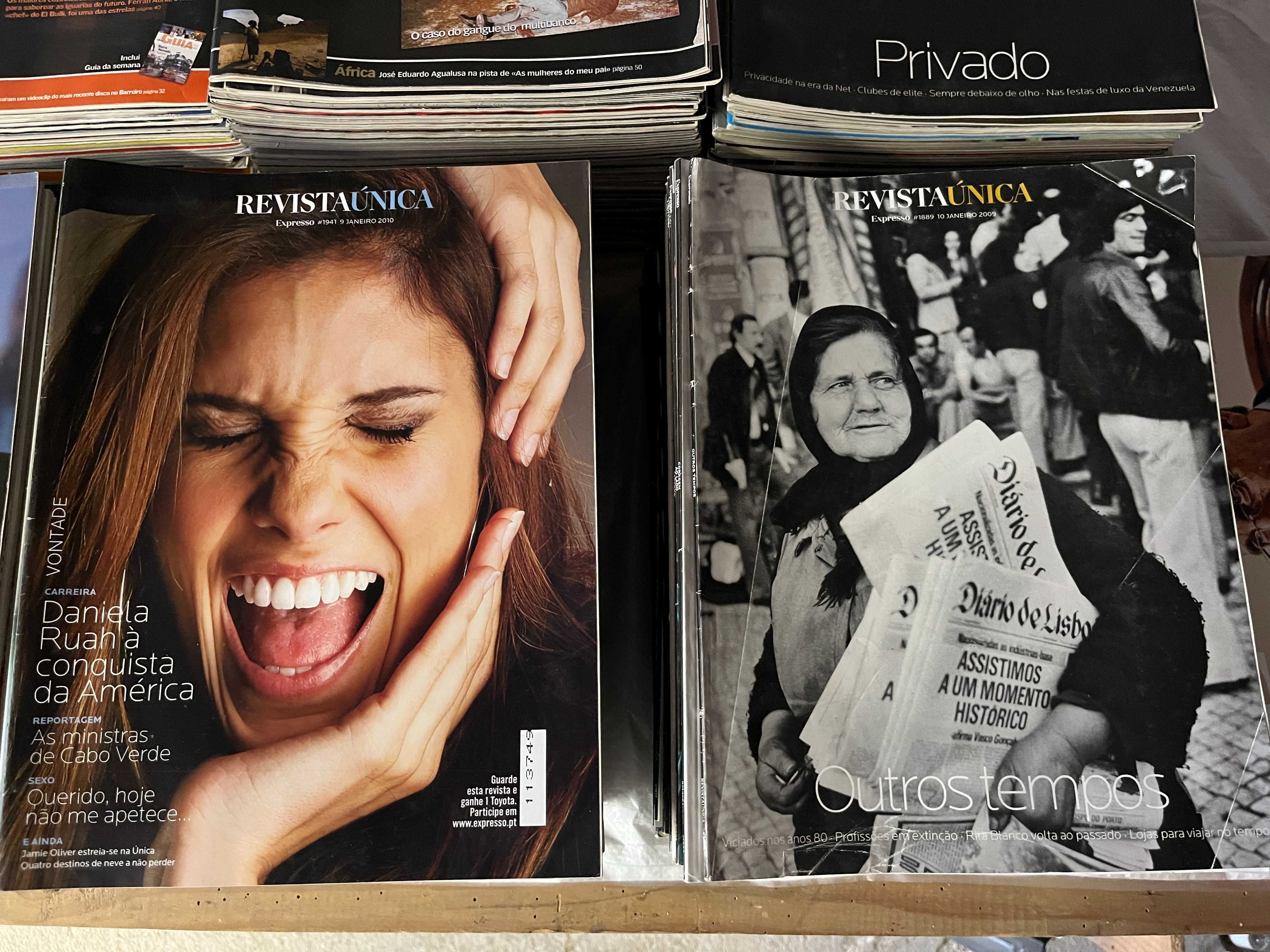 Revistas do Expresso (REVISTA EXPRESSO+ÚNICA) – a saldar 0,50€