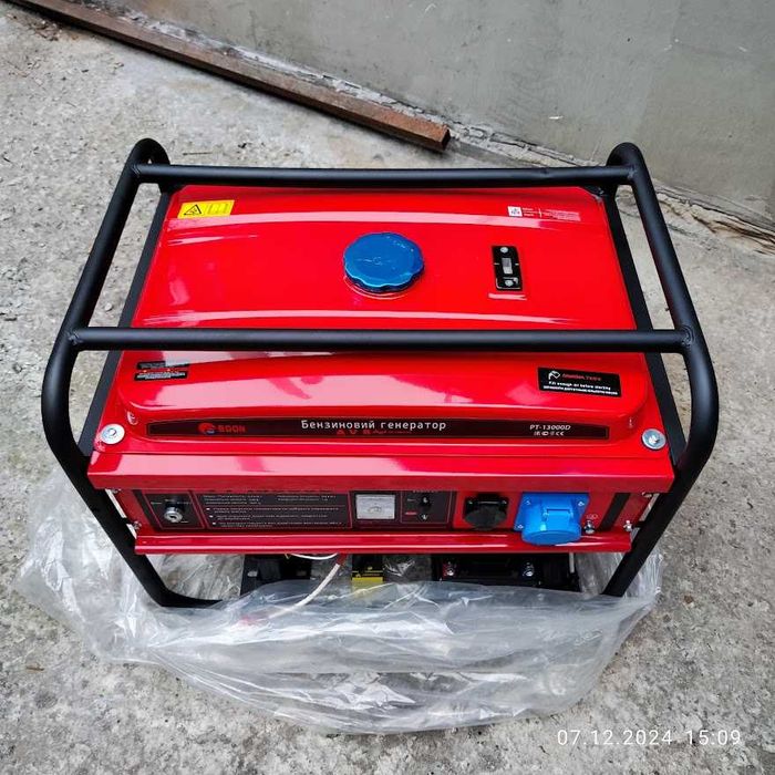 Бензиновий генератор EDON PT-13000D  9 кВт