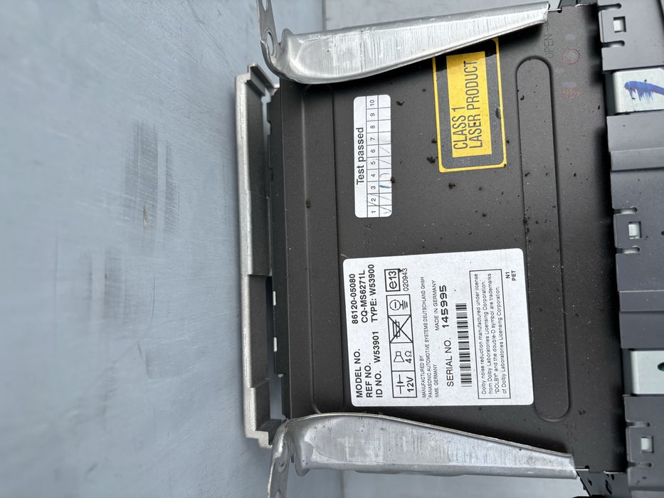 Radio Toyota Avensis T25