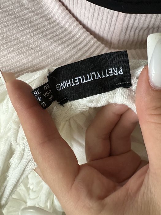 Юбка пляжна біла