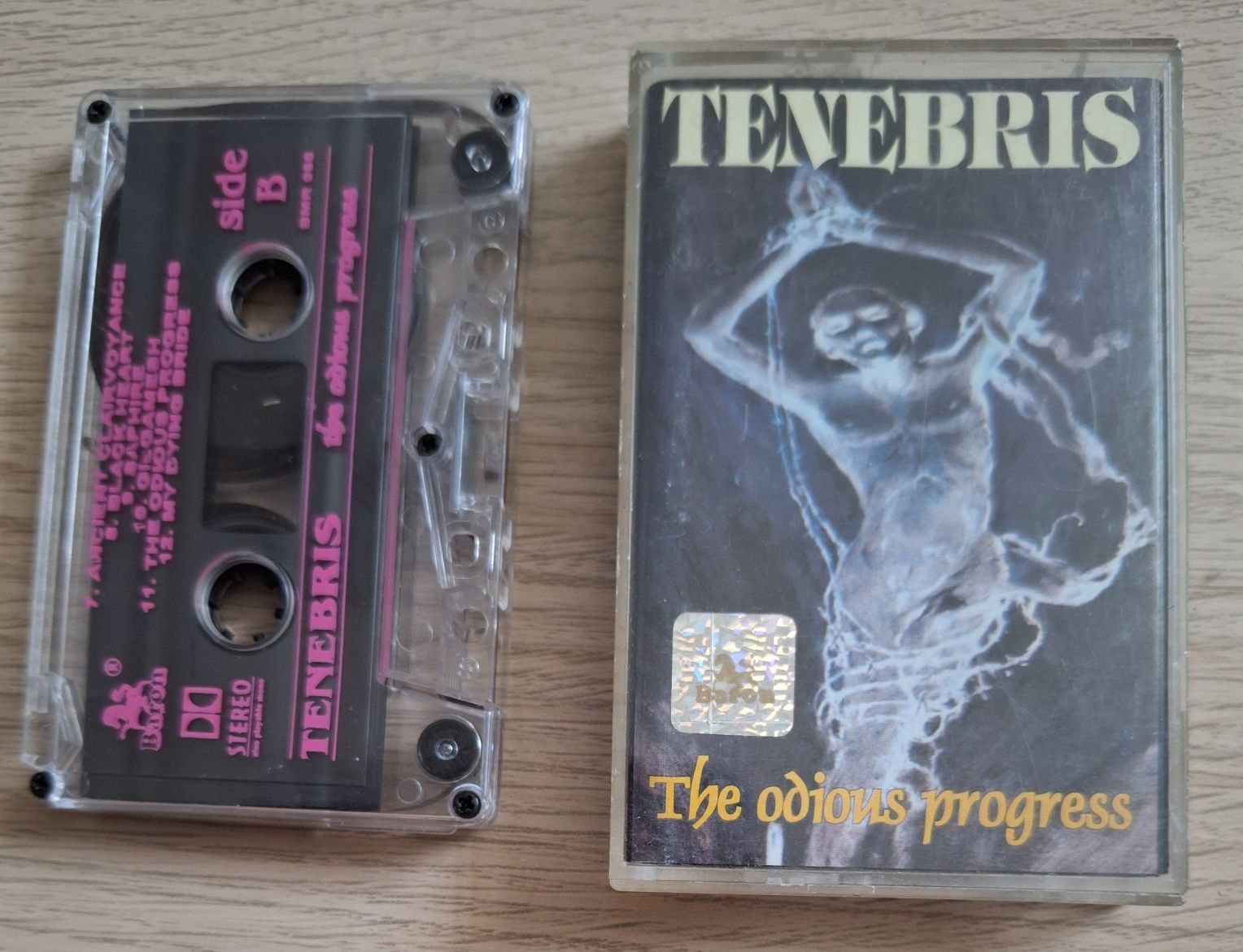 kaseta:
TENEBRIS The Odious Progress
MC w dobrym stanie, wyprzedaż kol