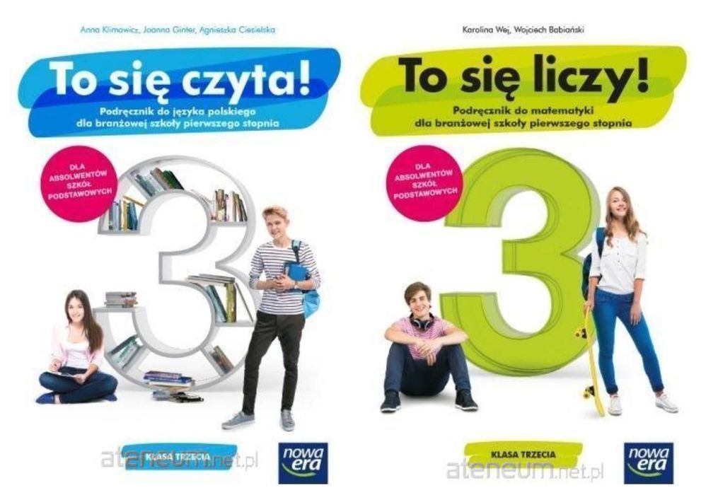 |NOWE| To się czyta! 3 + To się liczy! 3 NOWA ERA