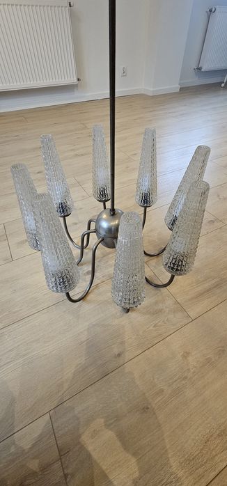 LAMPA Stary Żyrandol PRL
