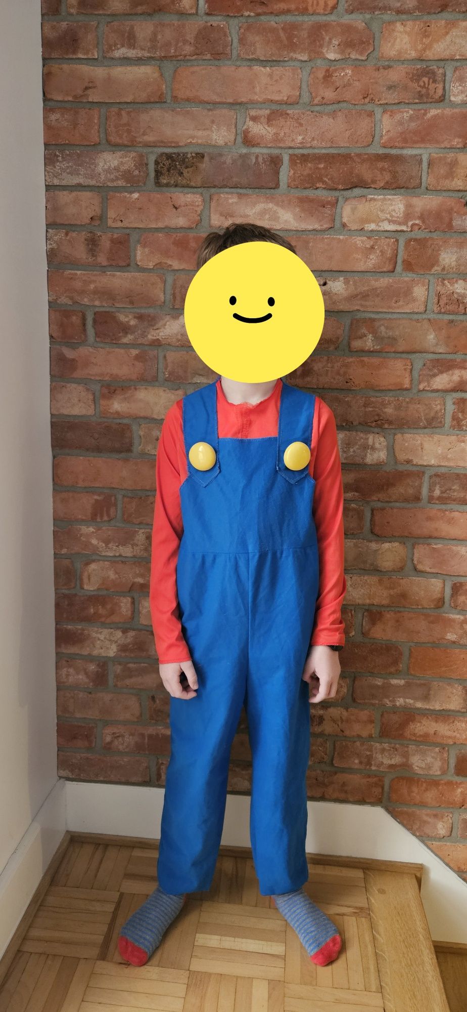 Strój przebranie dla chłopca 122 128 MARIO