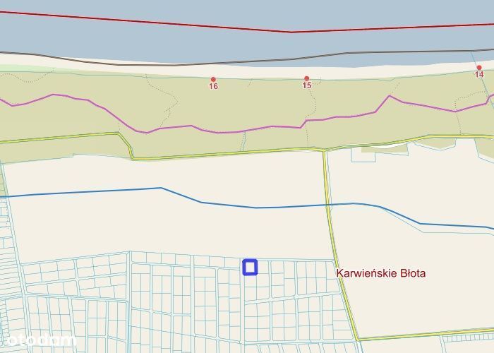 Karwieńskie Błoto2 sprzedam działkę 800 m od morza