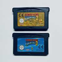 Donkey Kong Country 2 e 3 Gameboy Advance
