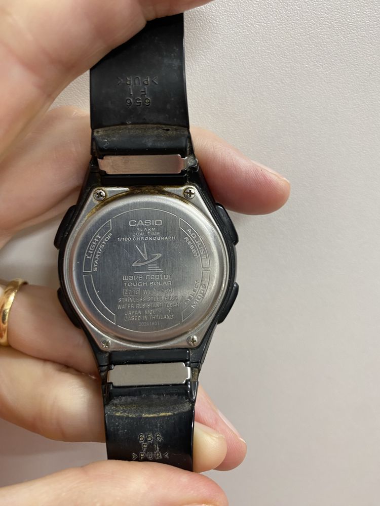 Relogio Vegan CASIO carregamento a Luz solar