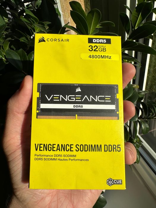 Corsair Vengeance CMSX32GX5M1A4800C40 moduł pamięci 32 GB 1X32 GB DDR5