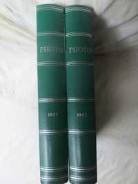 Edição do ano de 1983 da revista Photo, encadernada em dois volumes