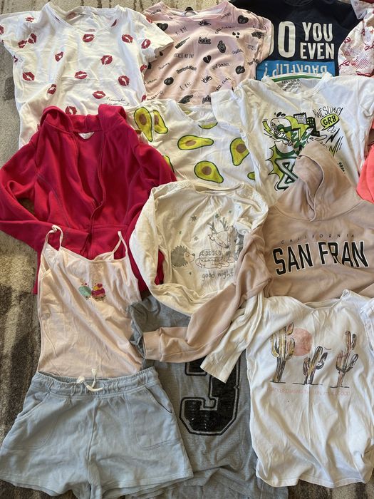 Zestaw ubranek dla dziewczynki rozm.146-152